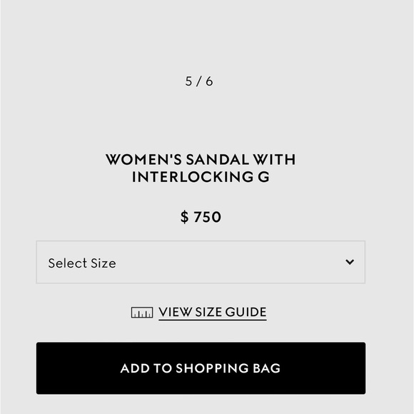 Gucci sandals summer 2024 - Picture 5 of 14